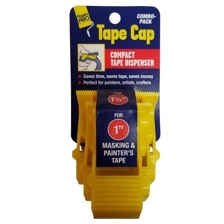 FOAMPRO Tape Cap Tape Dispenser, 3PK 149